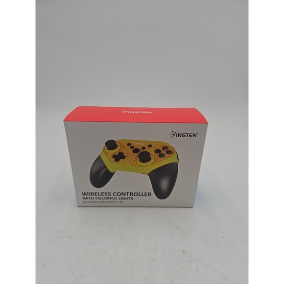 Insten Wireless Pro Controller for Nintendo Switch/OLED/Switch Lite Yellow - Picture 2 of 7